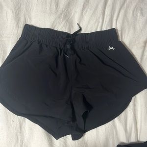 Black athletic shirt